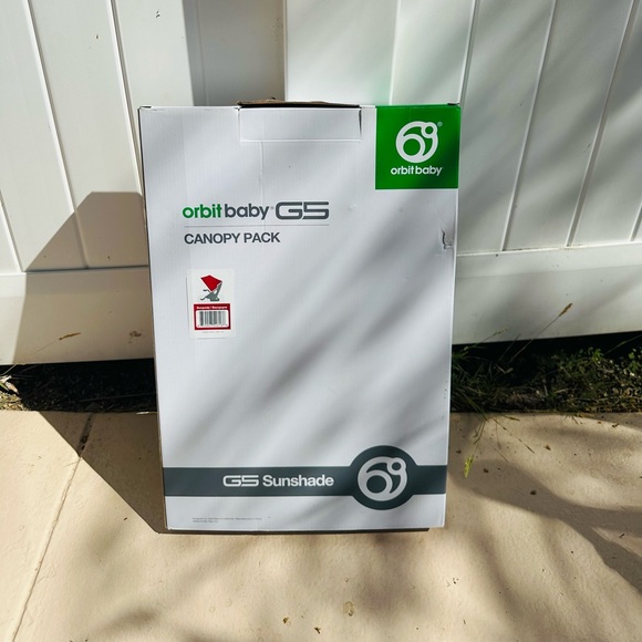 G5 Stroller Canopy in Burgundy. - Picture 3 of 3